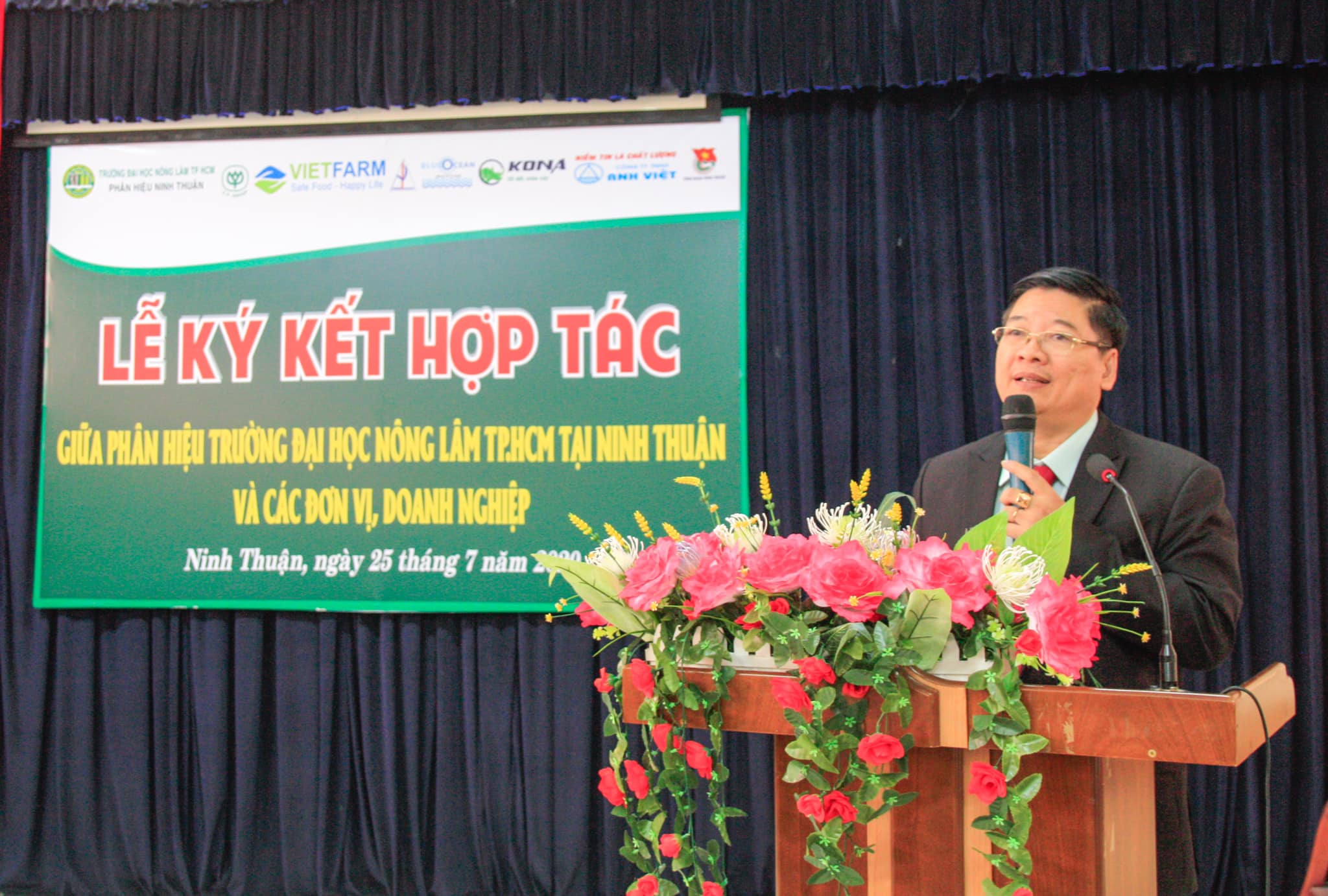 TS Trần Đình Lý - Phó hiệu trưởng trường Đại học Nông Lâm Tp HCM - Giám đốc phân hiệu ĐH Nông Lâm Ninh Thuận 
